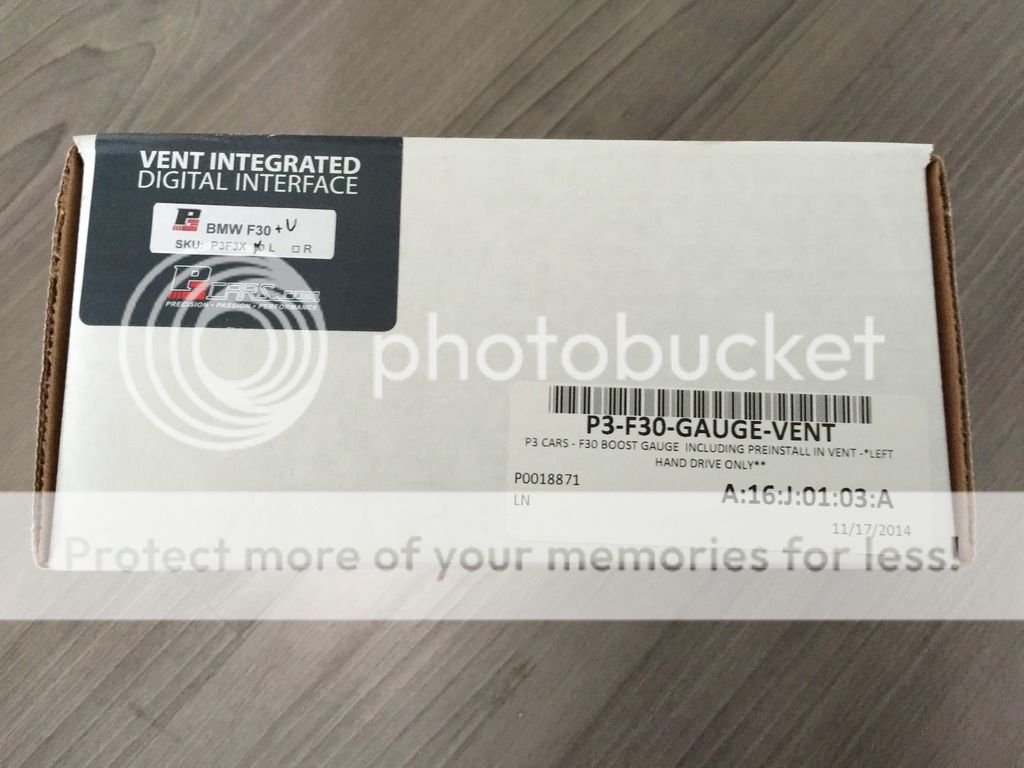 F30/F31/F32/F33 P3 Vent Gauge F30 New & Never Used 375 BimmerFest BMW Forum